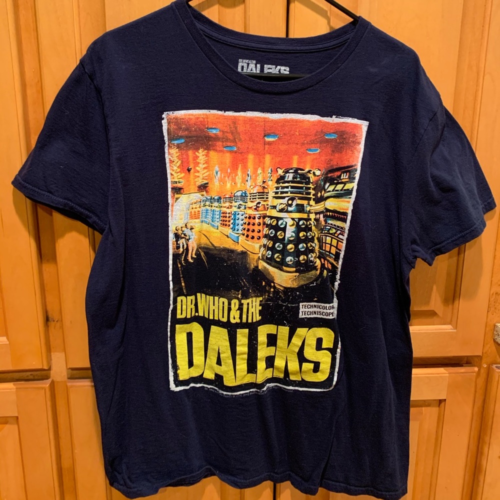 Dr. Who & the Daleks Poster T-Shirt